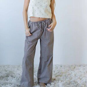 Boutique gingham pants